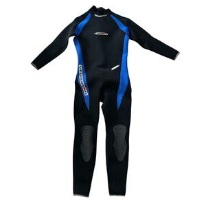 Henderson Dive Wear 3mm Wet Suit Bodysuit Women Sz L Diving Scuba Snorkel